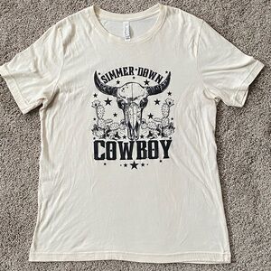 Bella Canvas Cream Graphic Tee